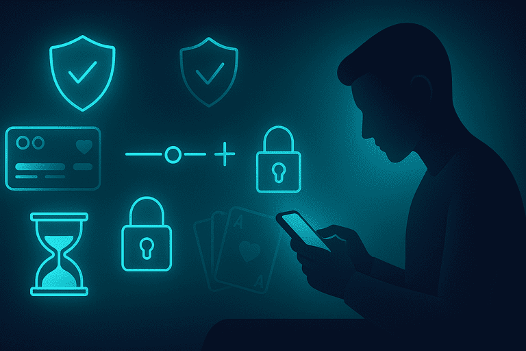 Settings for limits, time-outs and responsible gambling tools